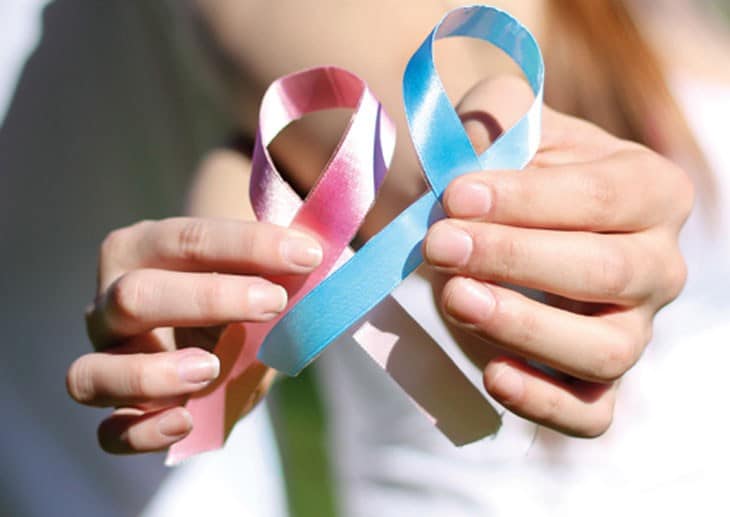 Cáncer de mama y próstata en hombres y mujeres