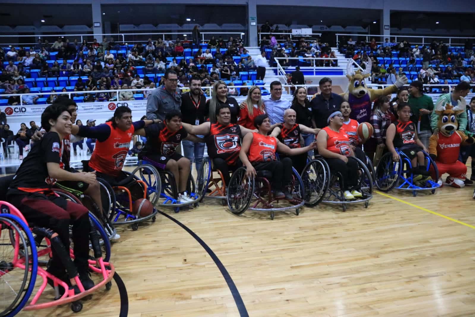 Se disputa la Copa de Baloncesto DIF Sinaloa con juego entre Venados Basketball y Caballeros de Culiacán