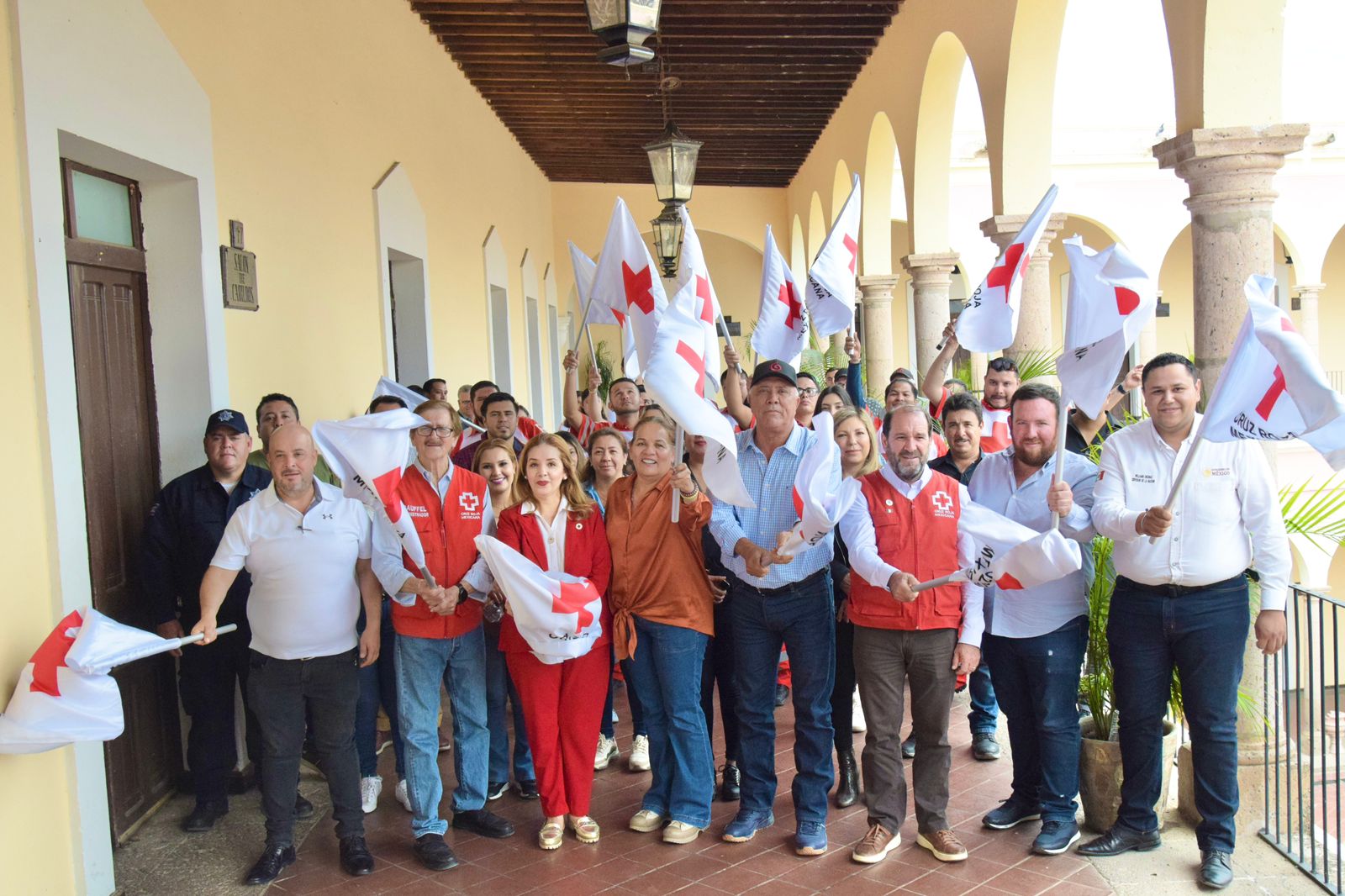 Inicio de colecta anual de Cruz Roja Sinaloa en El Fuerte