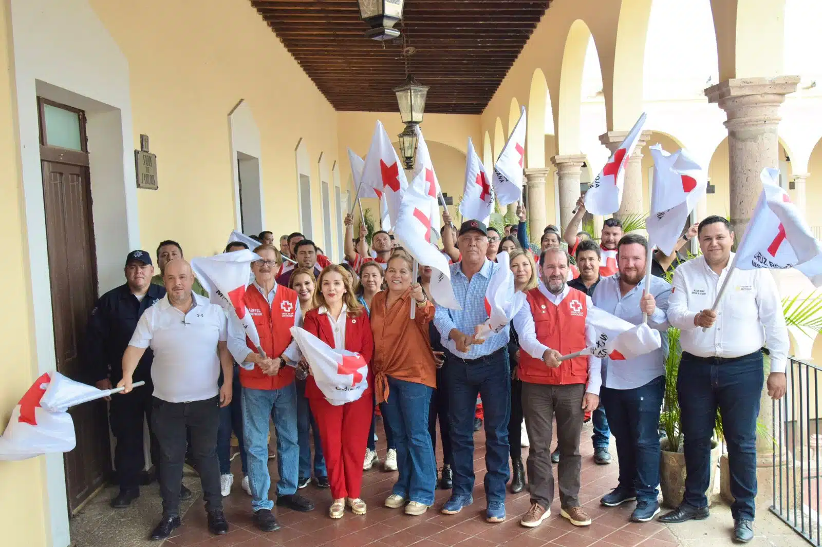 Inicio de colecta anual de Cruz Roja Sinaloa en El Fuerte