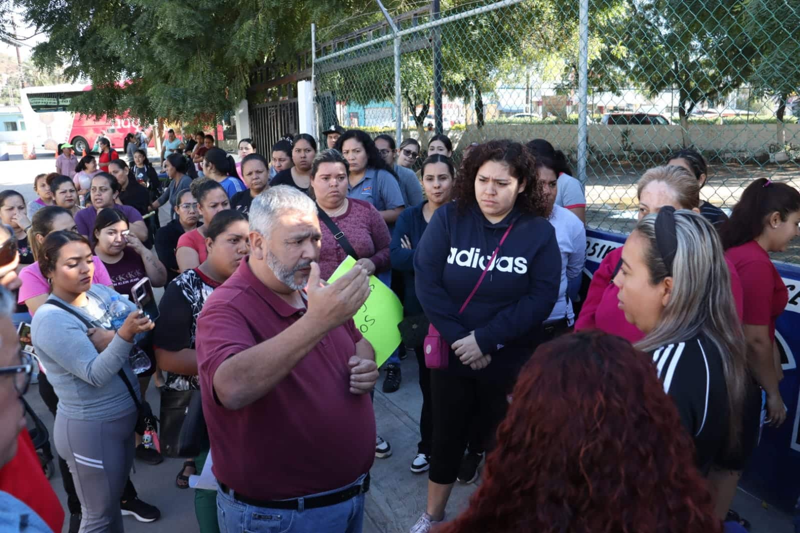 Manifestación de padres