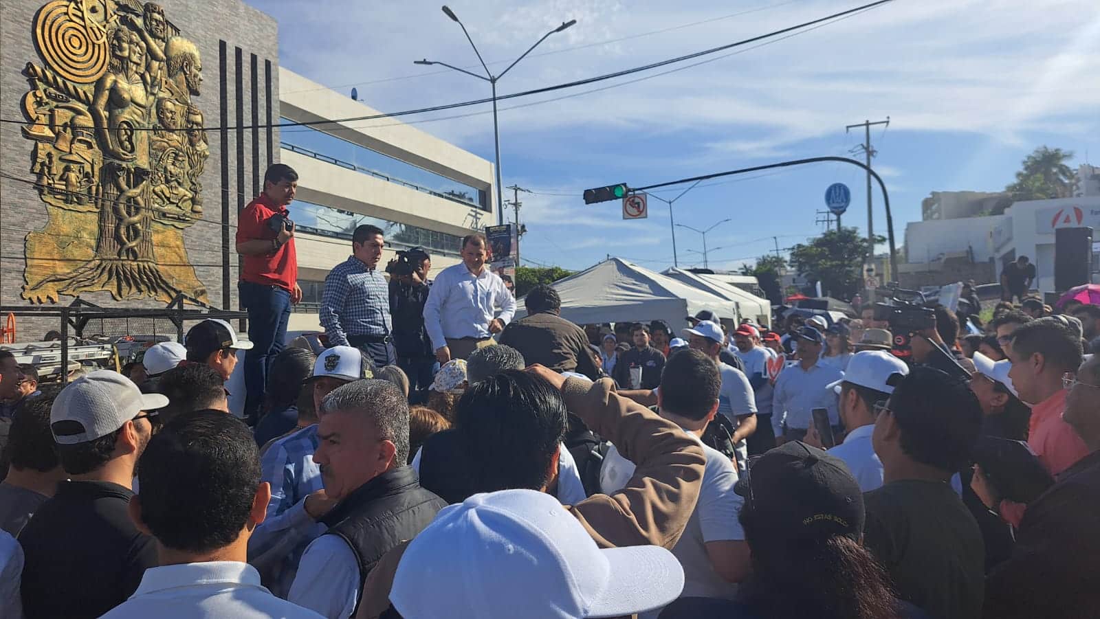 Manifestación de UAS
