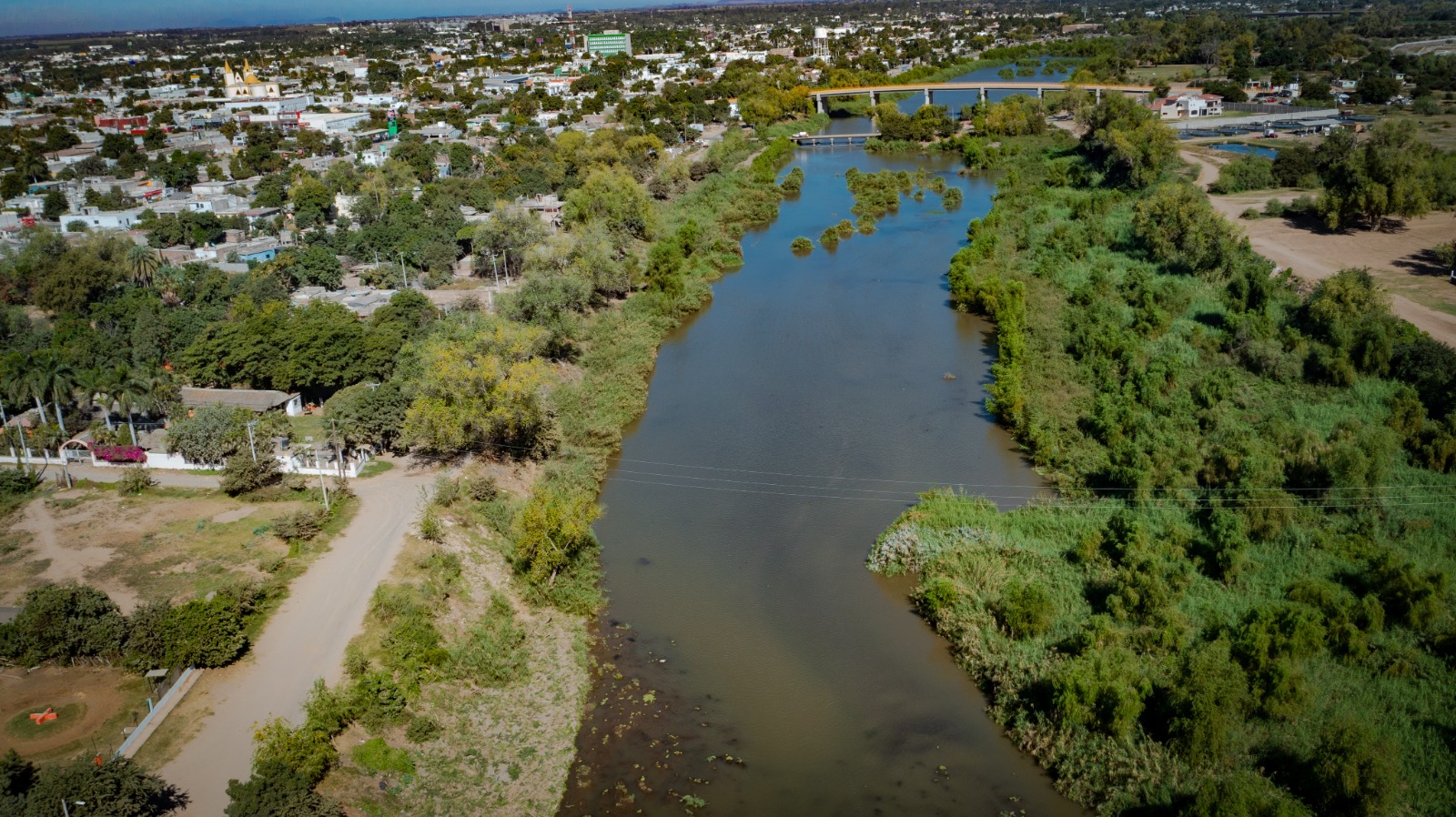 Río Sinaloa, en Guasave