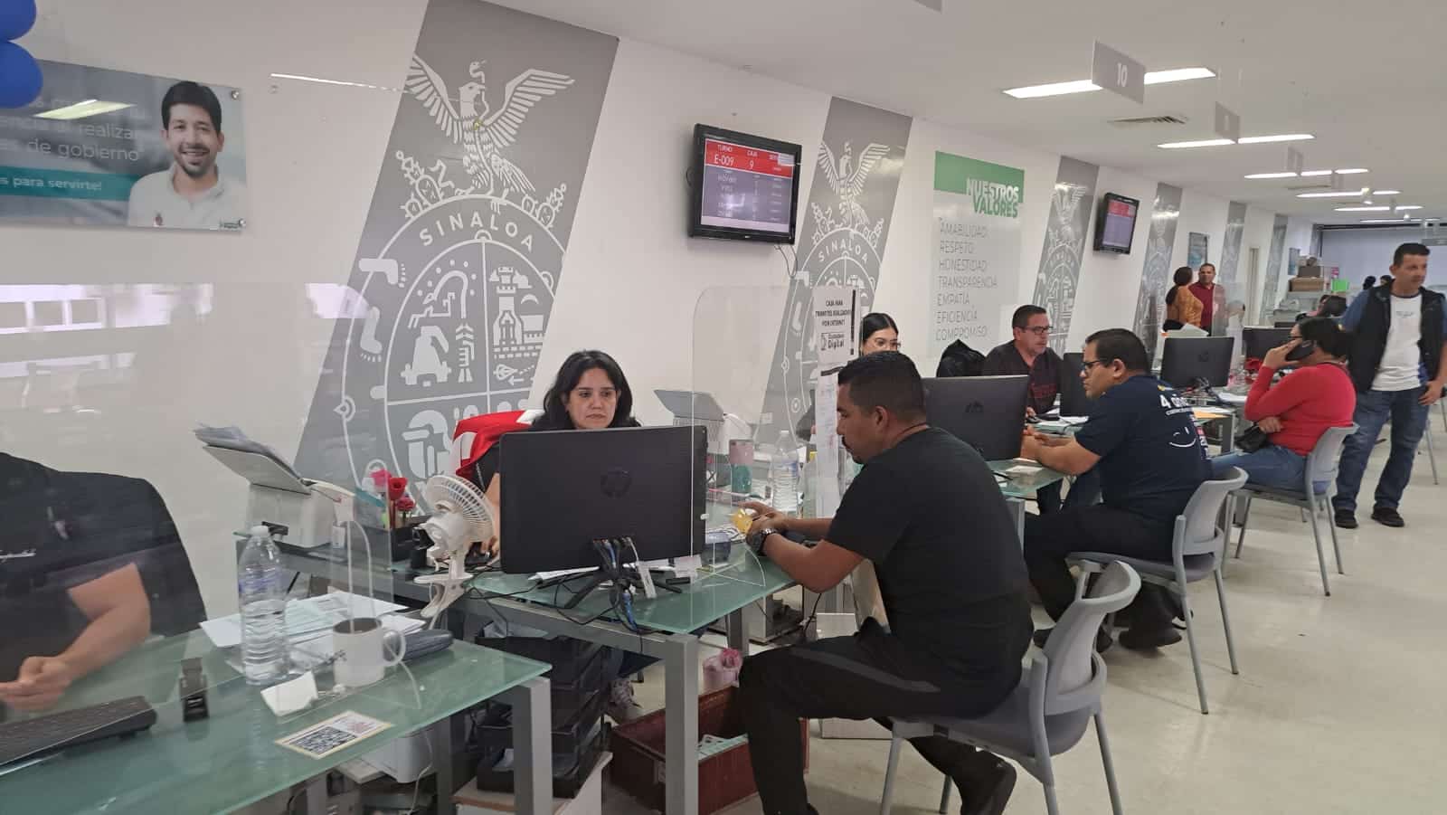 Oficinas ubicadas en la Unidad Administrativa4