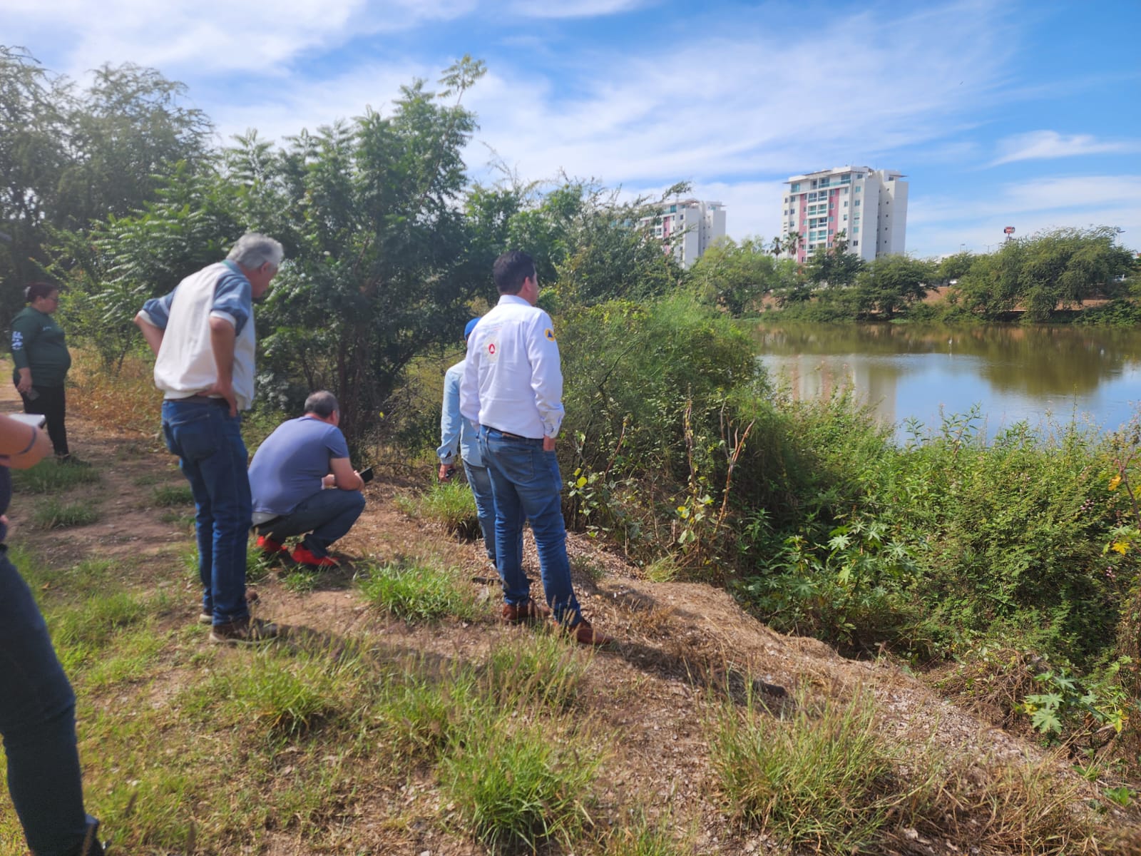 Operativo en parque Las Riberas