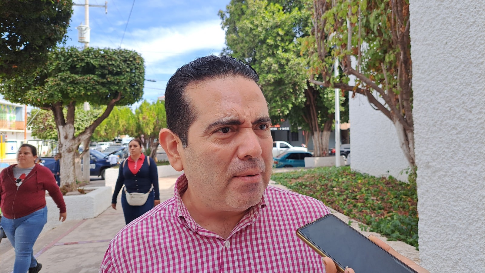 Presidente del organismo, Romel Omar Báez Lugo.