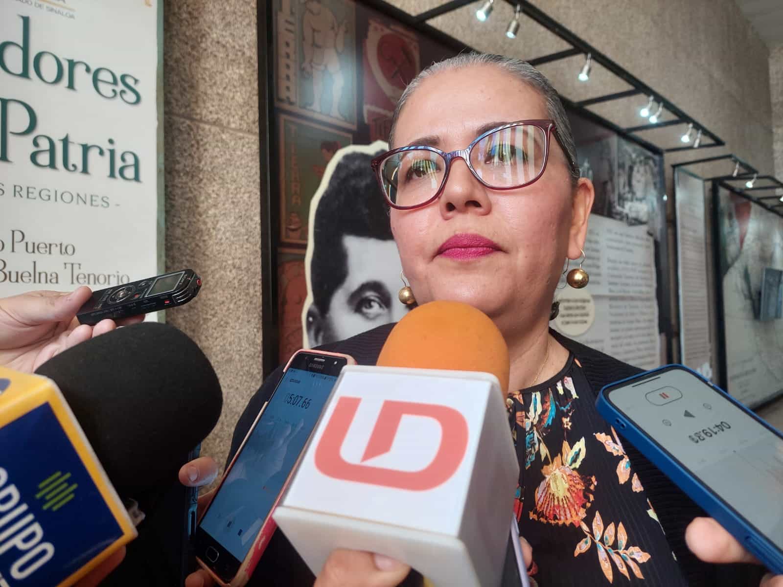 secretaria de Educación Pública y Cultura en Sinaloa, Graciela Domínguez Nava.