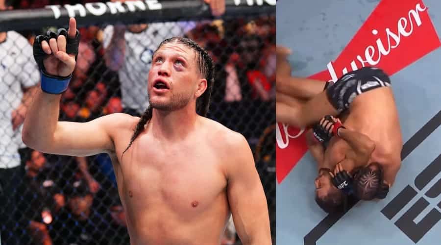 Brian Ortega venció por sumisión a Yair “Pantera” Rodríguez en UFC México.