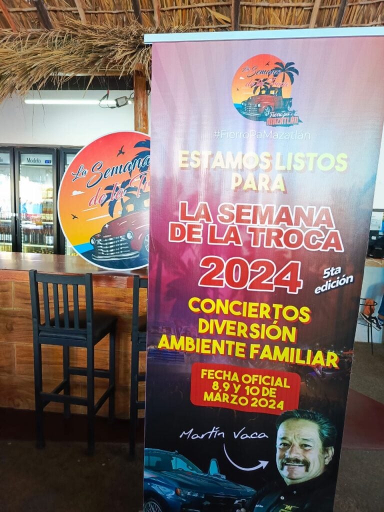 Cartel publicitario de la quinta edición de la Semana de la Troca