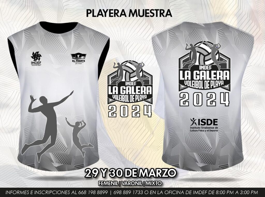 Playera conmemorativa del Torneo La Galera 2024