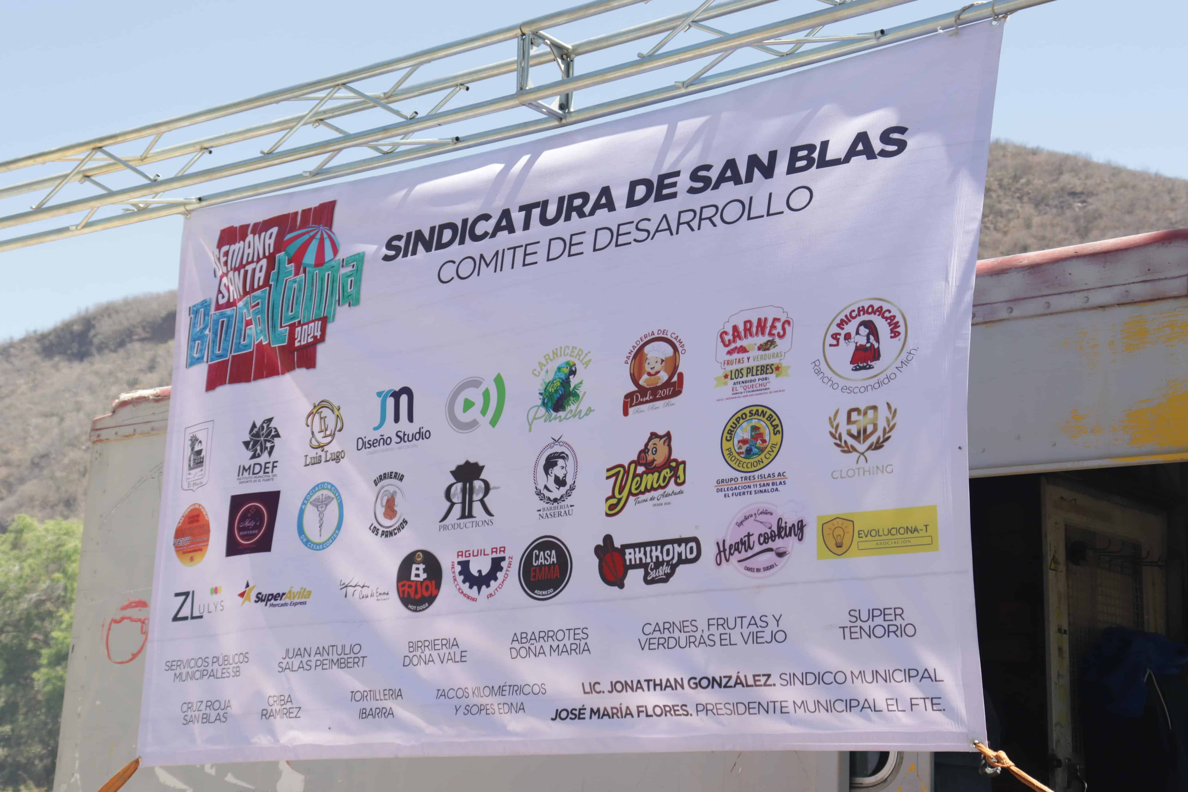 La Bocatoma, en San Blas, Ahome