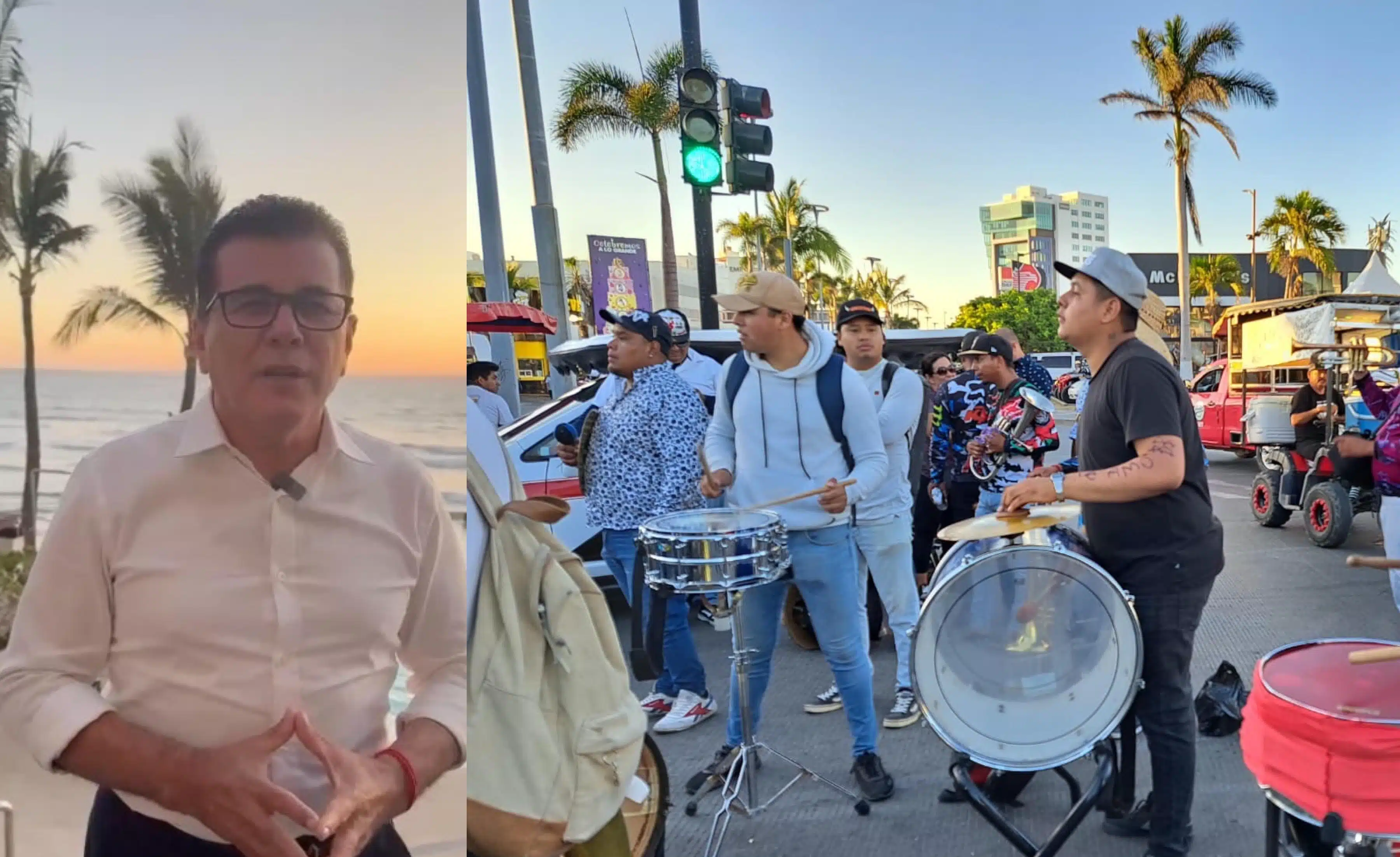 Alcalde Édgar González Zataráin responde a manifestación de músicos y bandas en Mazatlán