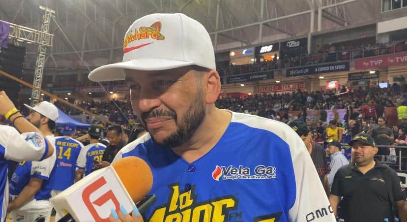 Luis Ángel “El Flaco” entrevistado en el Juego de las Estrellas