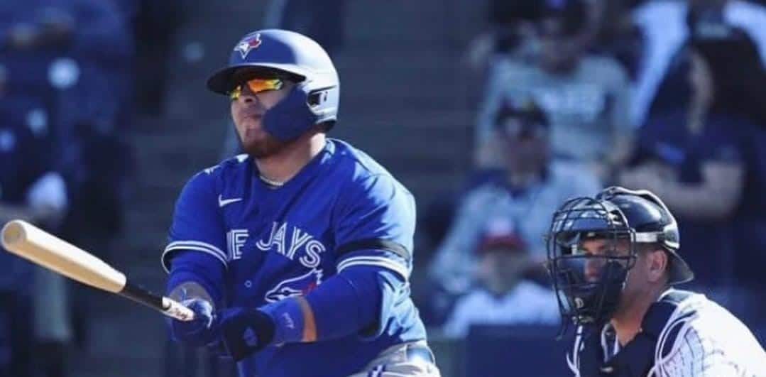 El mexicano Alejandro Kirk disparó su tercer cuadrangular del Spring Training con Toronto Blue Jays
