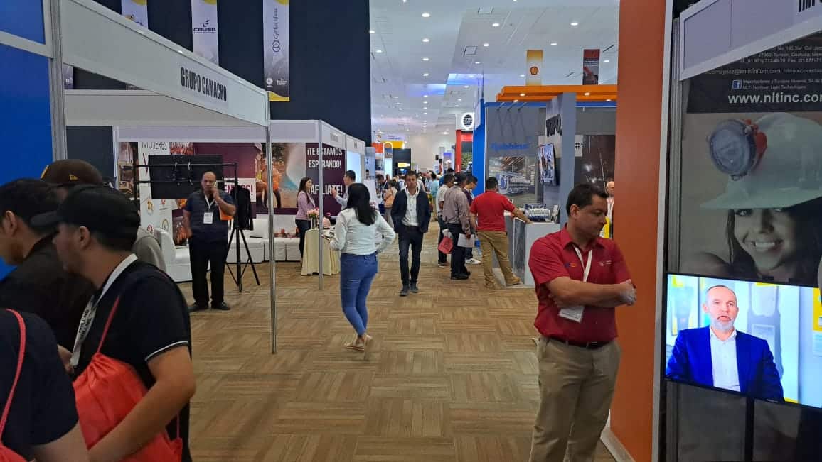 Stands en el Congreso Internacional Minero Sinaloa 2024 en Mazatlán