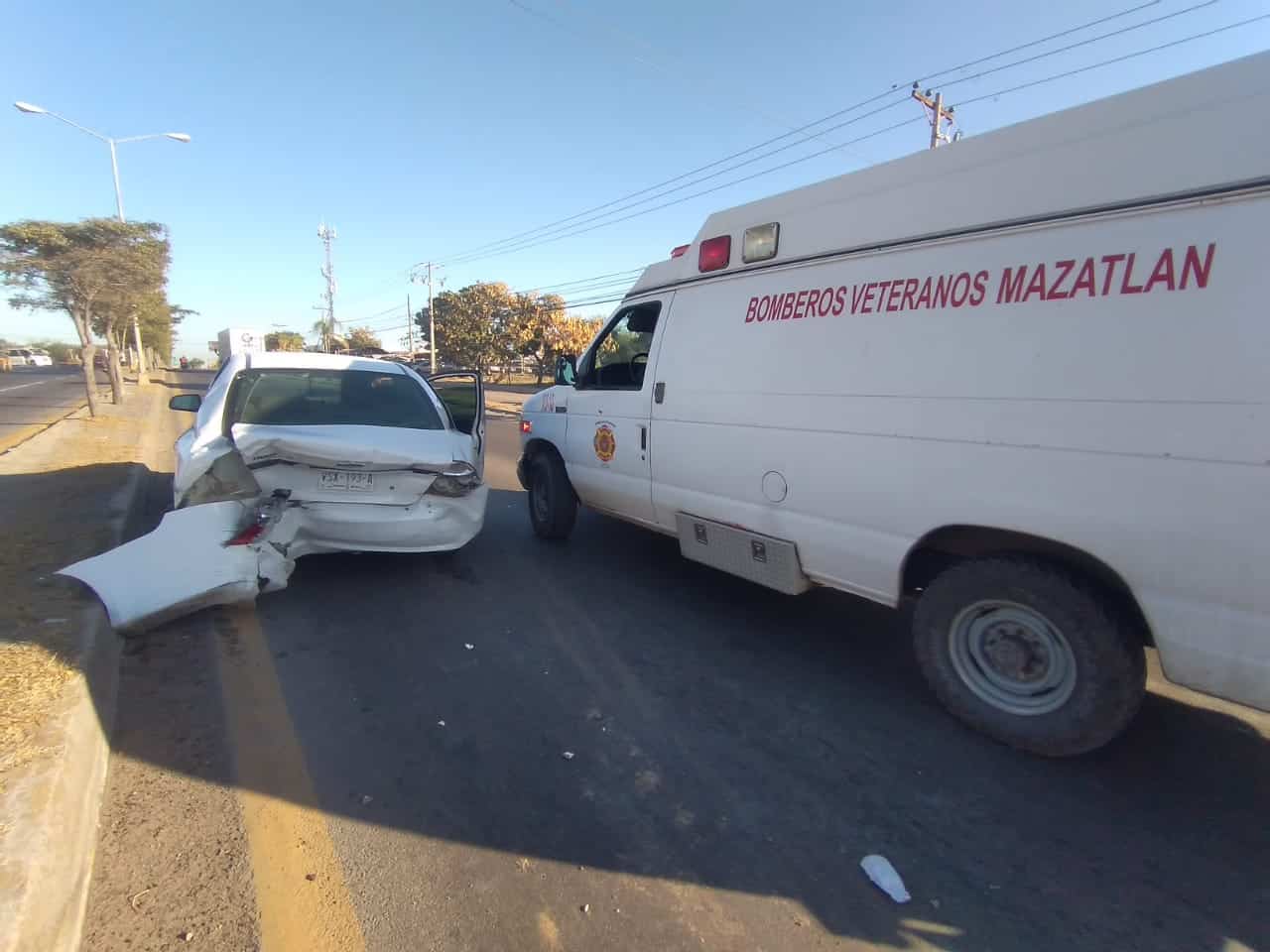 Accidente en Mazatlán