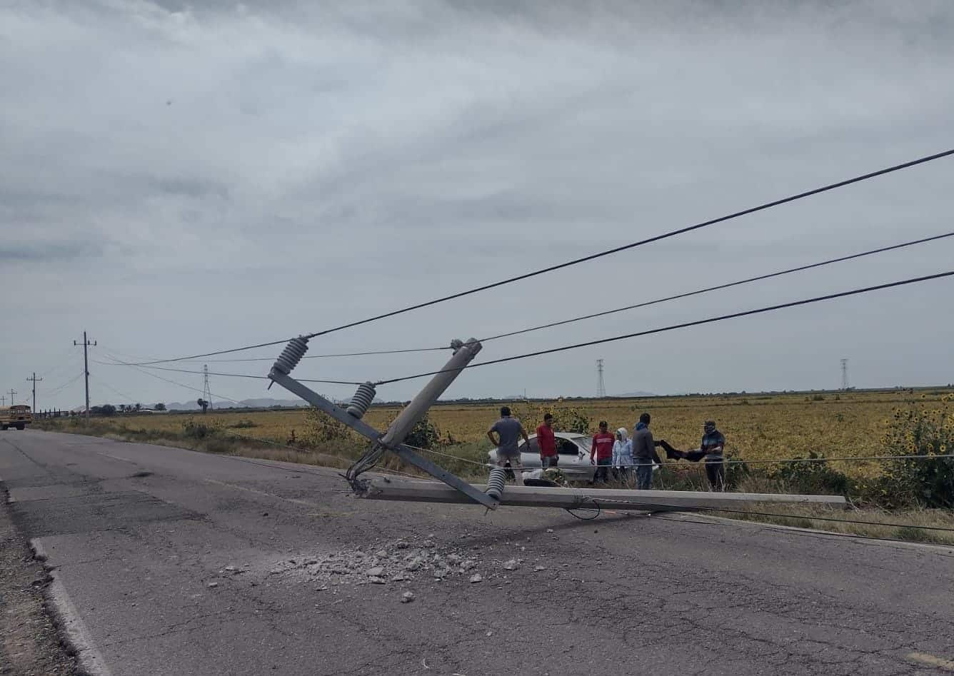 Los accidentes dejaron al menos a siete personas lesionadas, una de ellas menor de edad.