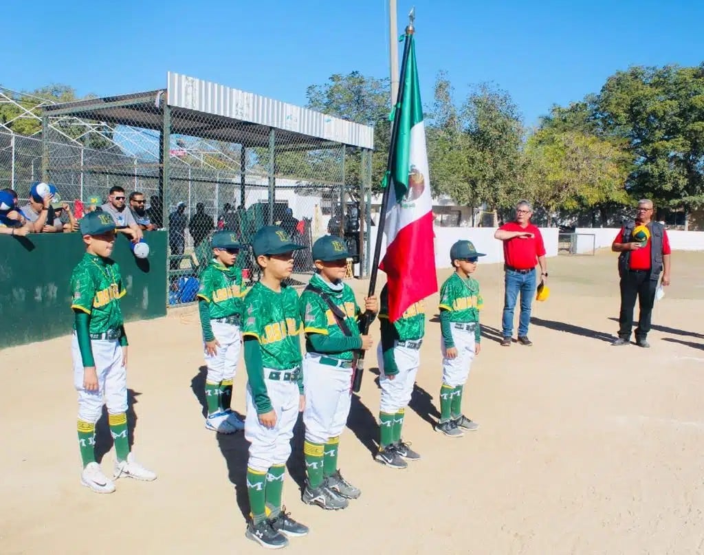 Acto inaugural del Nacional de Ligas de Beisbol 9 Años