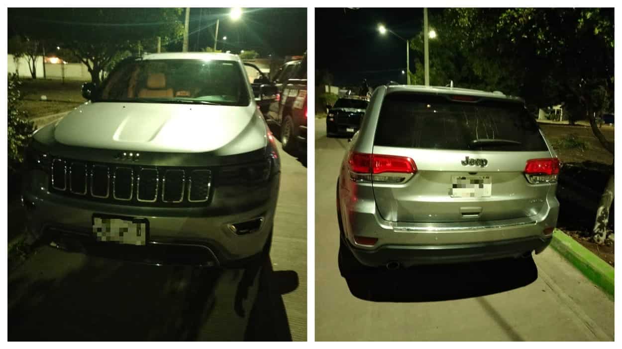 camioneta Jeep Cherokee color gris