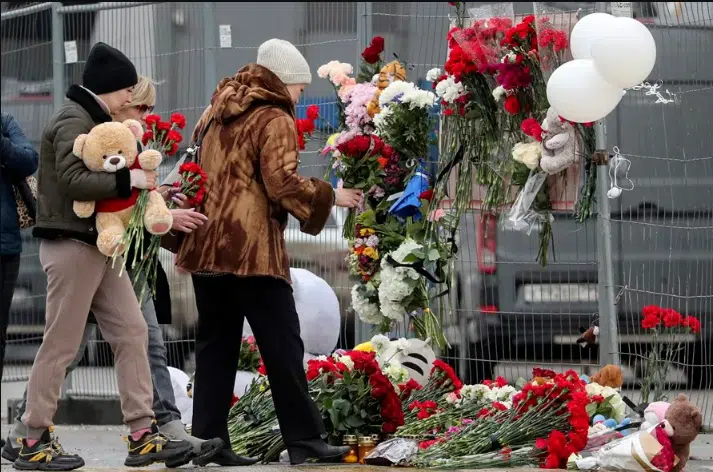 Muertos por atentado en Moscú ascienden a 133