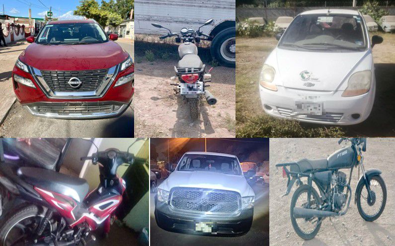 Automóviles con reporte de robo.Automóviles con reporte de robo.