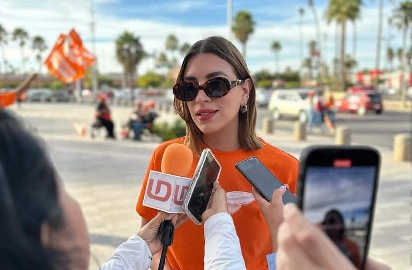 Candidata a Diputada, Bárbara Fox.