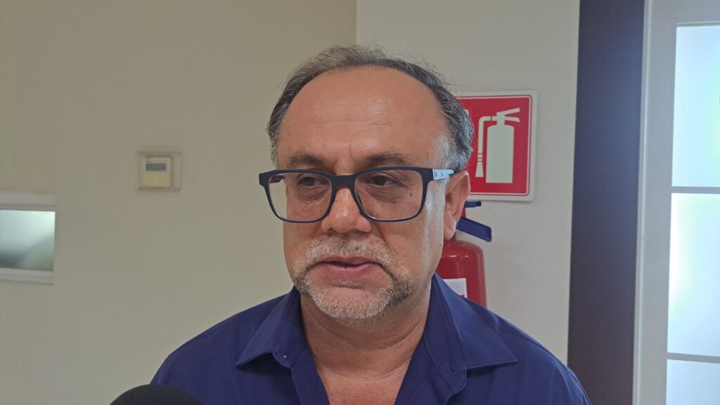 El jefe del Distrito de Riego 075 de la Comisión Nacional del (Conagua), Blas Espinoza Quintero, Jefe de Conagua.