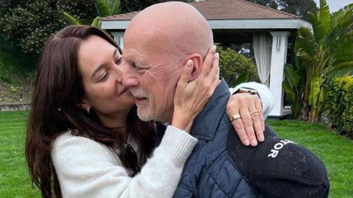 Esposa de Bruce Willis asegura que el actor todavía es feliz