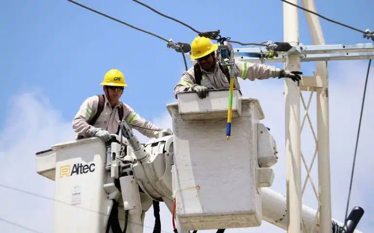 CFE anunció la suspensión de energía en la ciudad de Los Mochis.