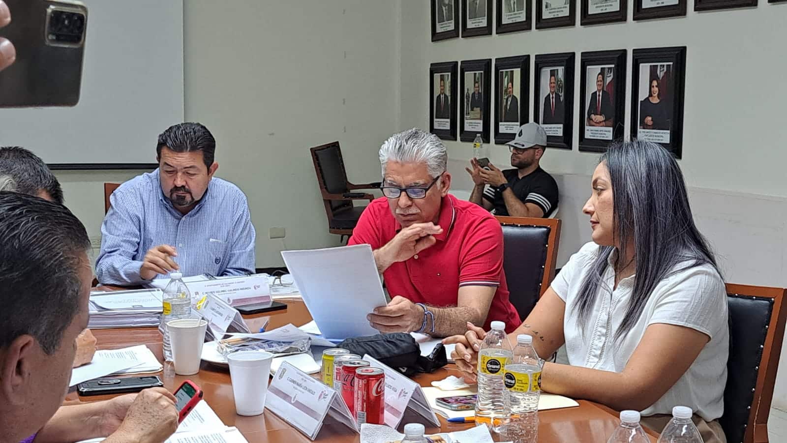 Integrantes del Cabildo de Salvador Alvarado