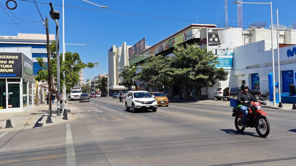 Calles del centro de Culiacán