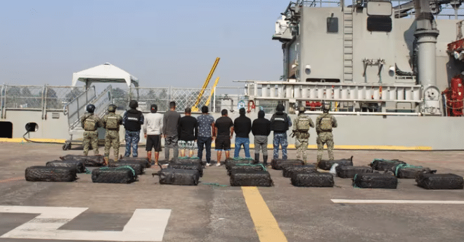 Detenidos con droga