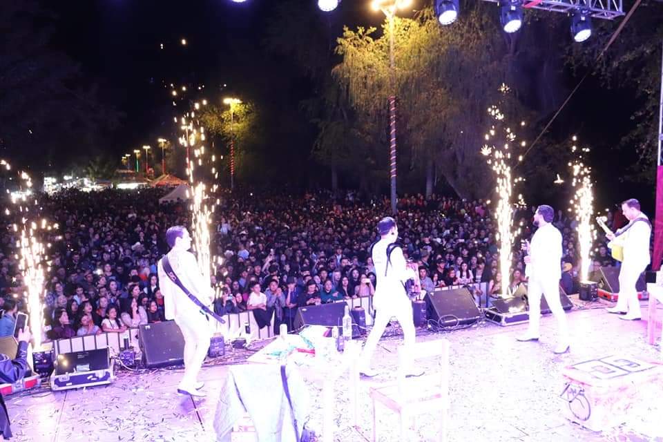 Personas en el Carnaval de Sinaloa de Leyva 2024