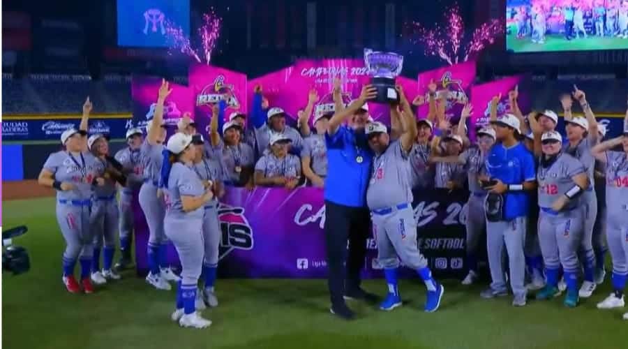Charros de Jalisco campeoans de la Liga Mexiacana de Softbol