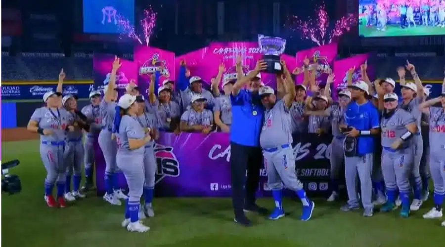 Charros de Jalisco campeoans de la Liga Mexiacana de Softbol