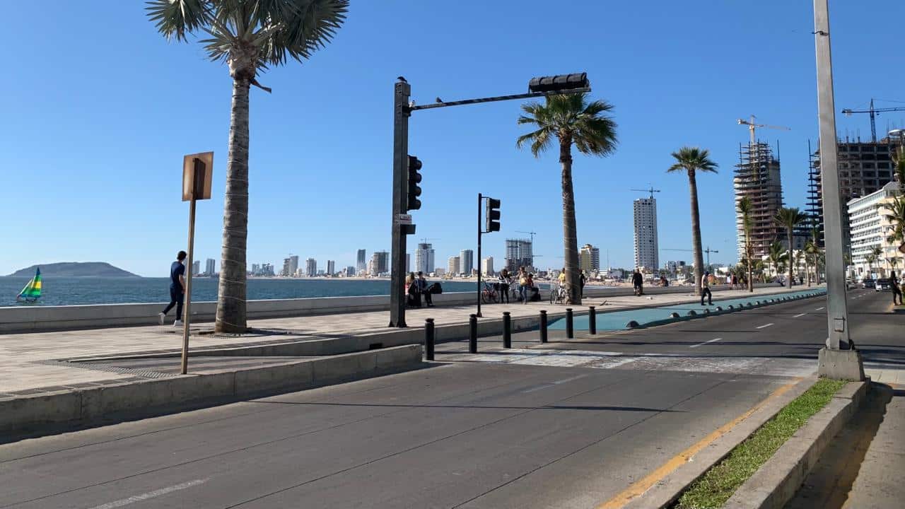 Recorrido por el malecón de Mazatlán