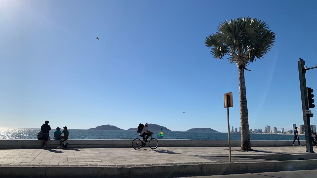 Paseo costero en Mazatlán
