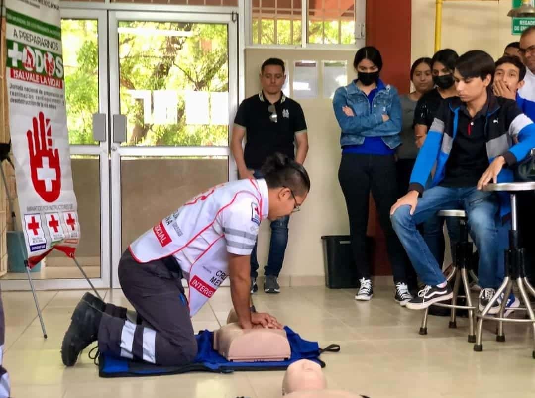Cruz Roja Guasave llama a la sociedad a capacitarse en primeros auxilios.