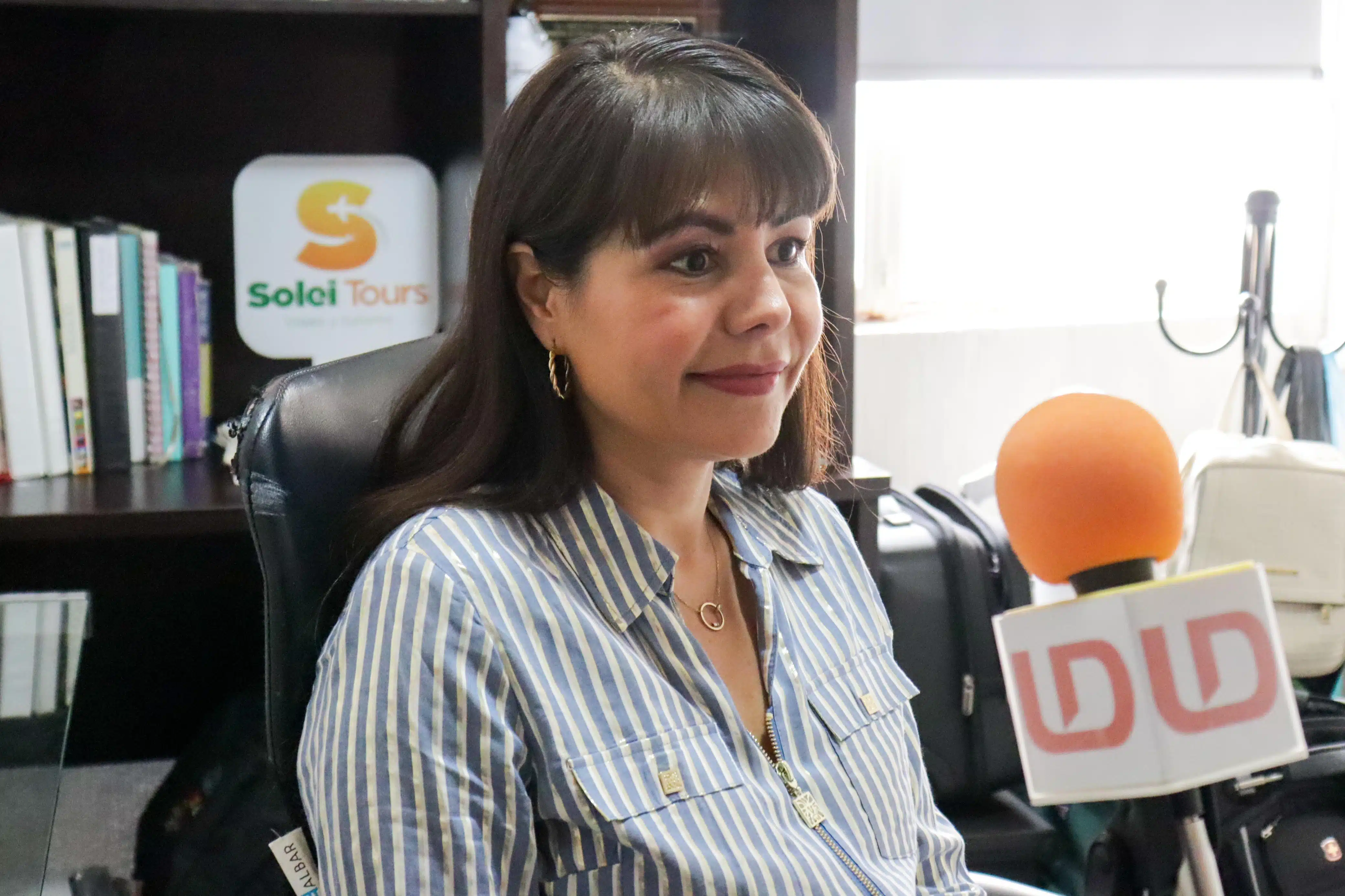 Cinthia Valdez Vega, directora general de Solei Tour.