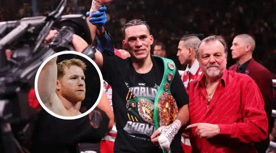 David Benavidez comparte sus impresiones del combate entre Jaime Munguía y Canelo Álvarez