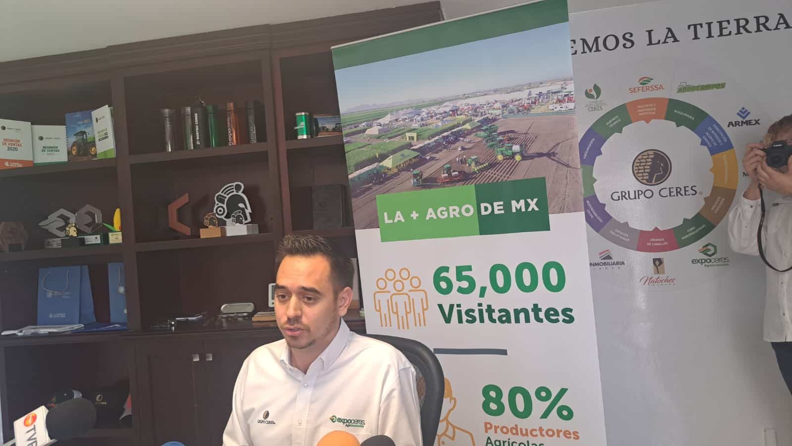 Director de Expoceres Víctor Flores Montaño