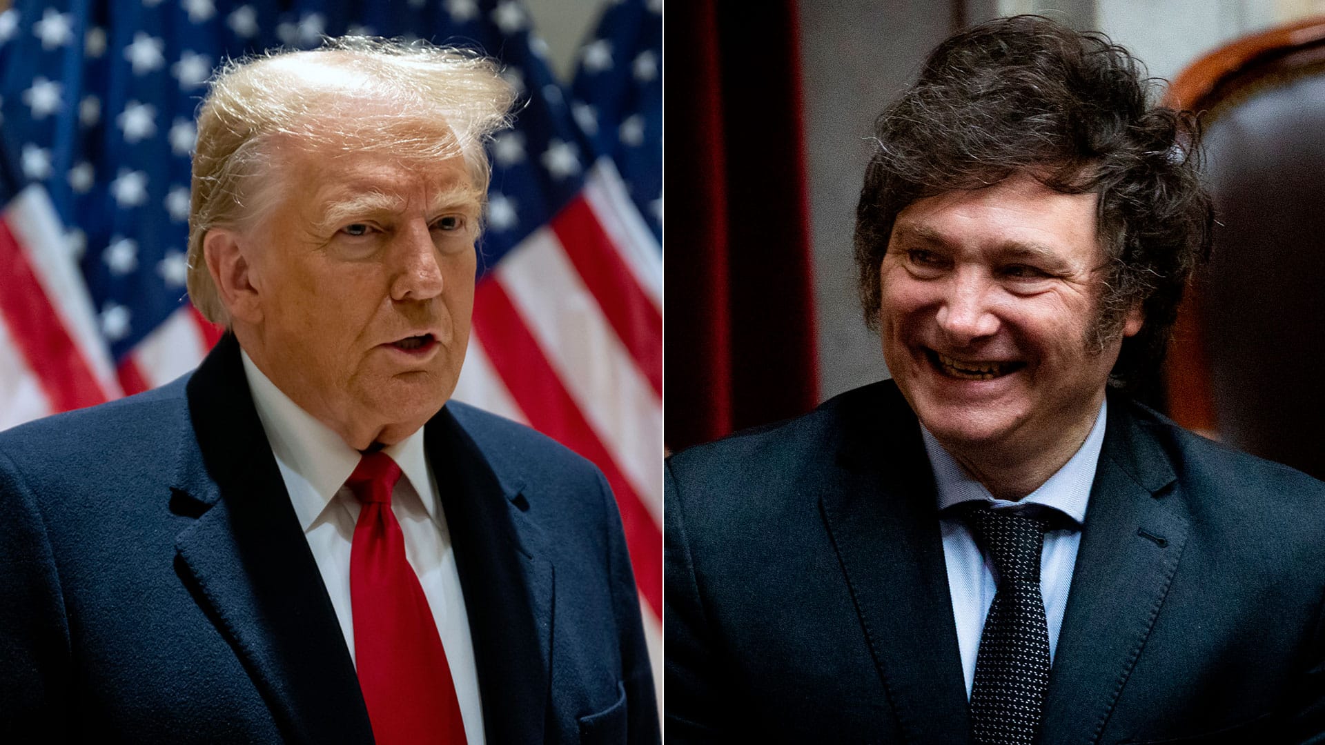 Donald Trump expresa su afecto por Javier Milei Javier Milei