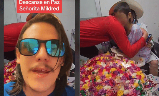 El Patrón despide a la niña Mildred tras su fallecimiento