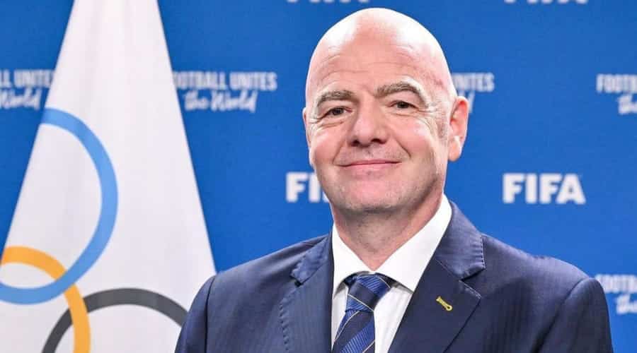 El presidente de la FIFA, Gianni Infantino.