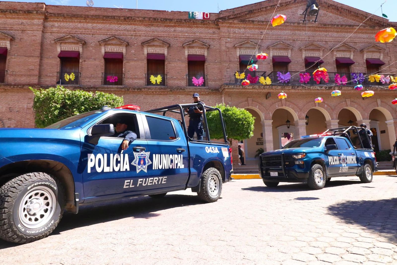 Elementos de la Policía municipal