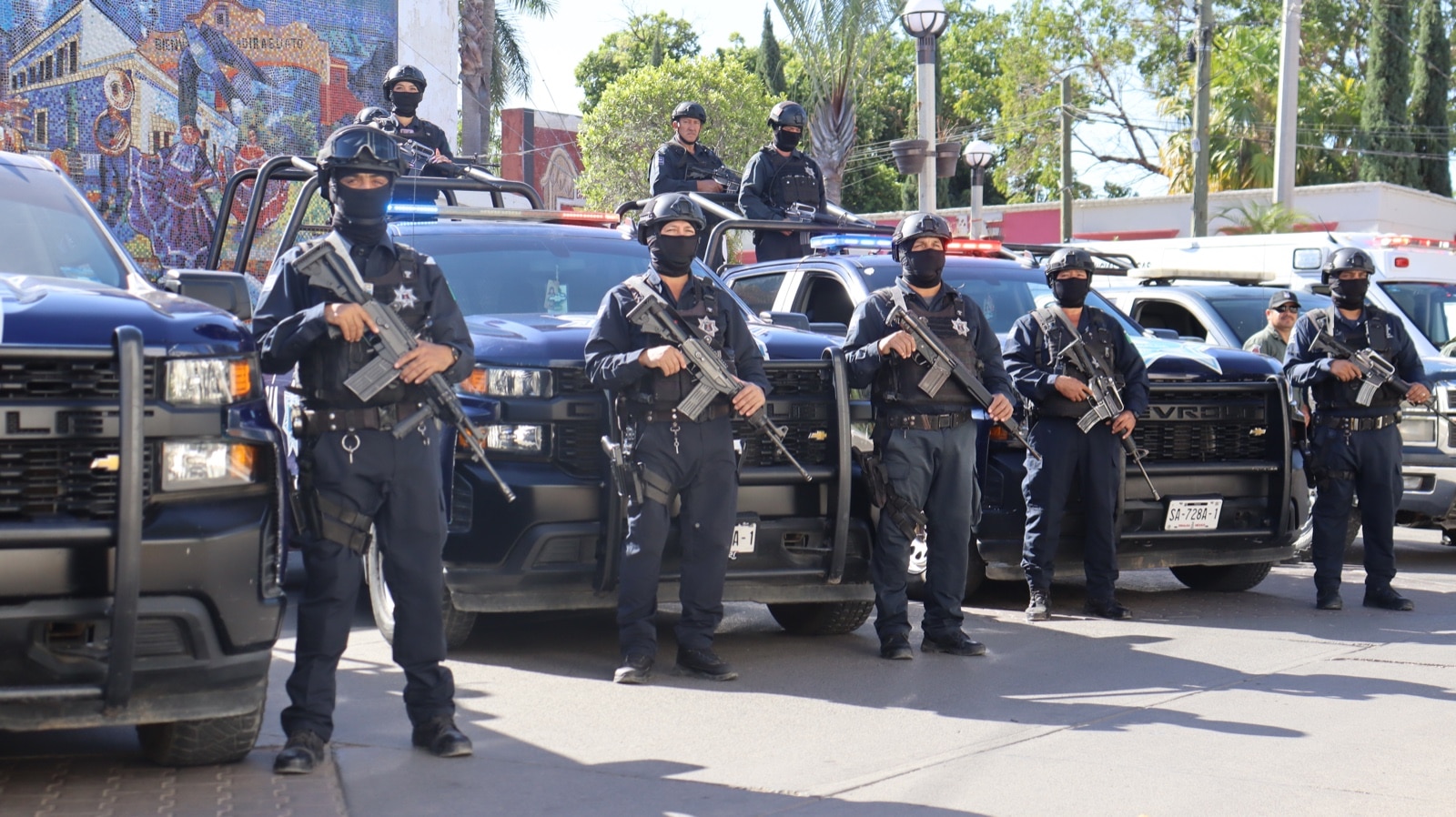 Elementos de la policía