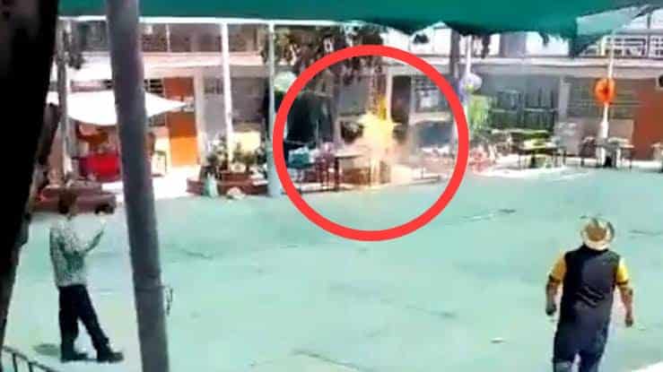 Estalla tanque de gas durante una kermesse en Ecatepec
