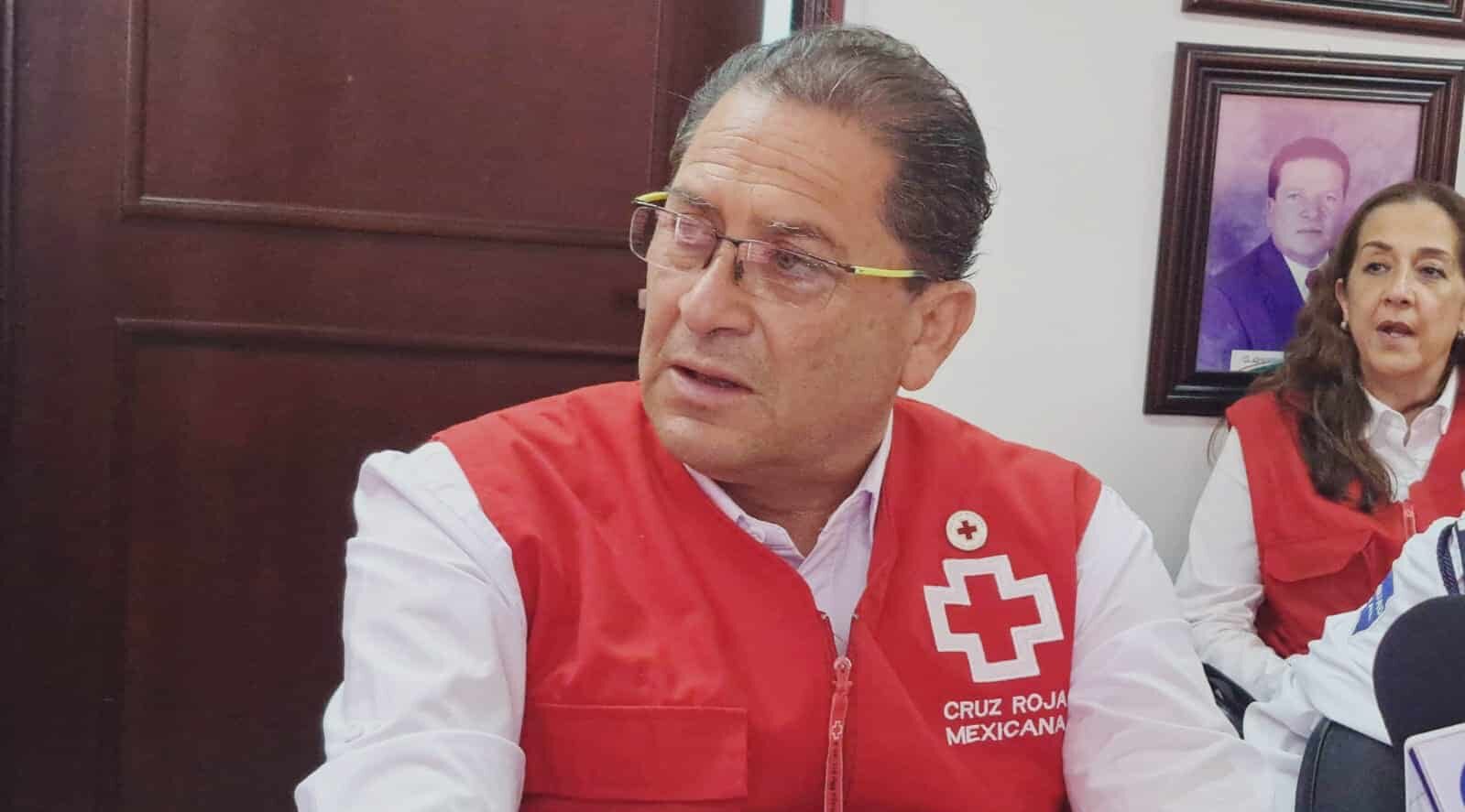 Eucario Ortiz Castro en entrevista con los medios de comunicación en Guasave