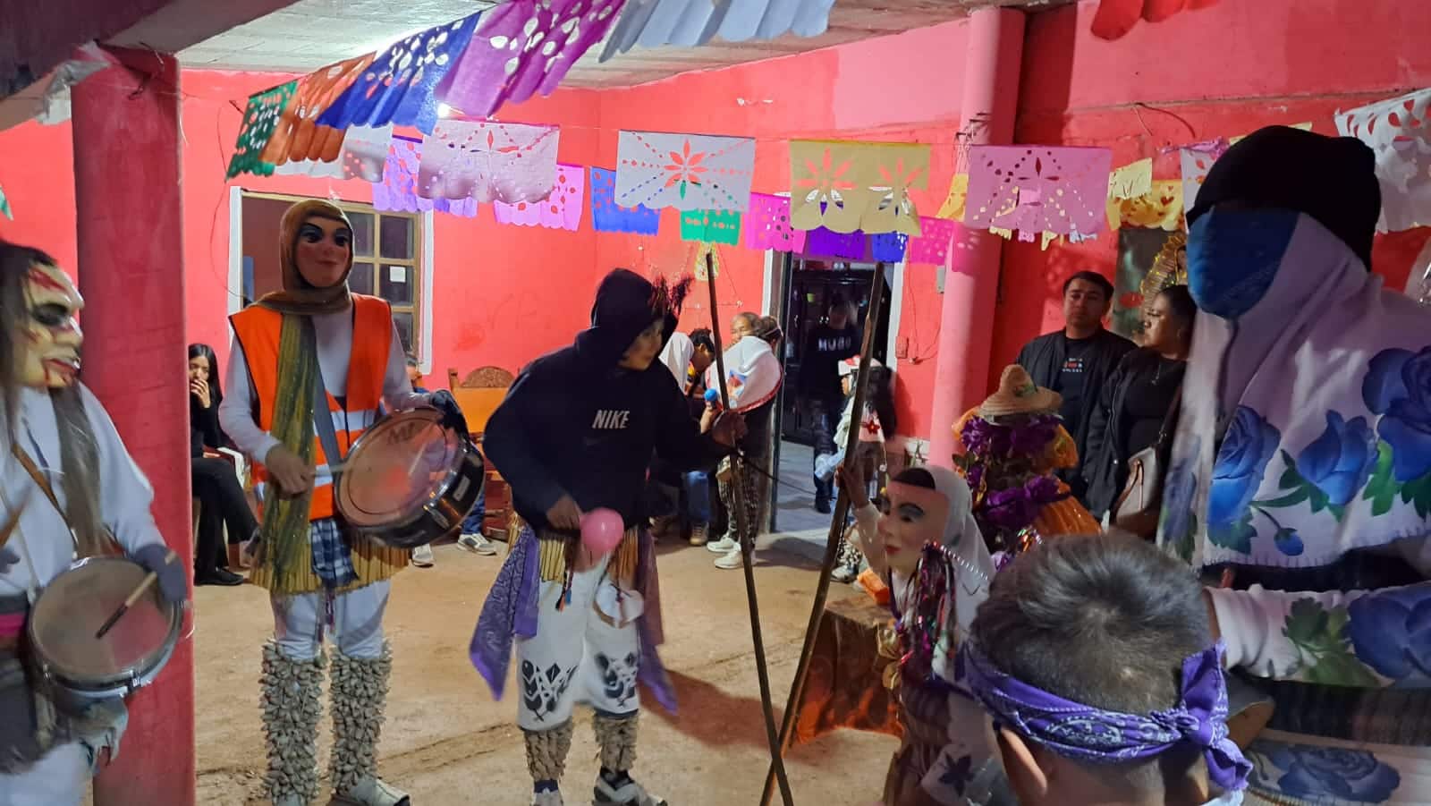 Fiesta tradicional de Judíos y Matachines de la cultura Yoreme-Mayo en La Bebelama, Guasave