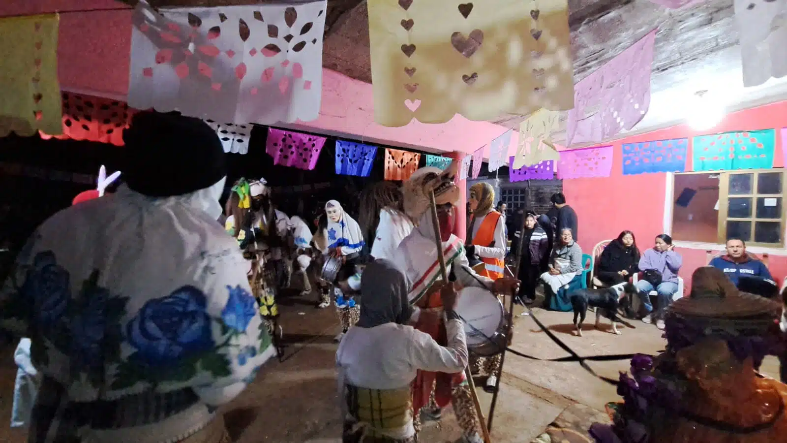 Fiesta tradicional de Judíos y Matachines de la cultura Yoreme-Mayo en La Bebelama, Guasave